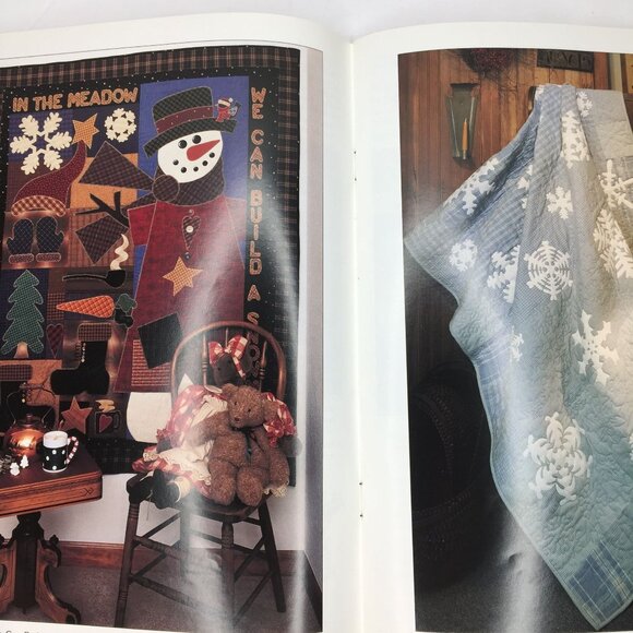 Vintage 1999 Joy To The World Quilting Pattern Book Lynda Milligan Nancy Smith - Picture 7 of 13
